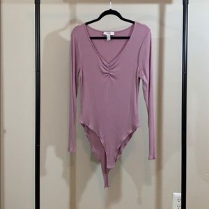 Periwinkle/Lavender Long Sleeve Bodysuit
